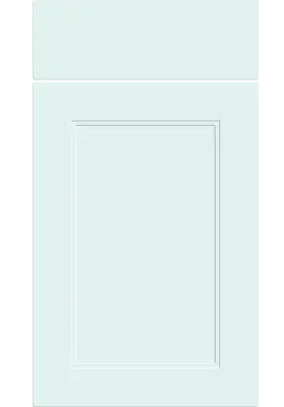 Click Here To Enlarge This Photo Of Bella Supermatt Scandinavian Blue : Style : Rowen. MDF Vinyl Wrapped Door/Drawer