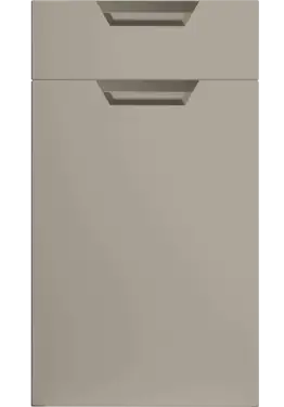 Click Here To Enlarge This Photo Of Bella Matt Stone Grey : Style : Segreto. MDF Vinyl Wrapped Door/Drawer