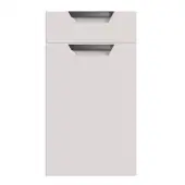 Bella Supermatt Dove Grey : Style : Segreto. MDF Vinyl Wrapped Door/Drawer