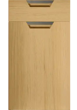 Click Here To Enlarge This Photo Of Bella Lissa Oak : Style : Segreto. MDF Vinyl Wrapped Door/Drawer