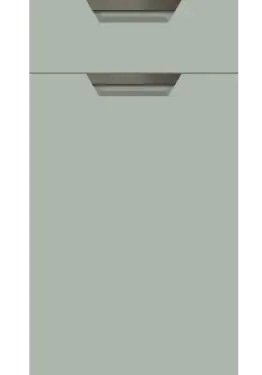 Click Here To Enlarge This Photo Of Bella Matt Pistachio Green : Style : Segreto. MDF Vinyl Wrapped Door/Drawer