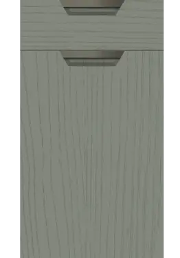 Click Here To Enlarge This Photo Of Bella Paintflow Matt Sage Green : Style : Segreto. MDF Vinyl Wrapped Door/Drawer