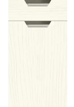 Click Here To Enlarge This Photo Of Bella Paintflow Matt White : Style : Segreto. MDF Vinyl Wrapped Door/Drawer