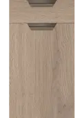 Bella Cremona Oak Cannolo : Style : Segreto. MDF Vinyl Wrapped Door/Drawer
