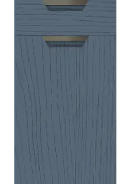 Click Here To Enlarge This Photo Of Bella Paintflow Colonial Blue : Style : Segreto. MDF Vinyl Wrapped Door/Drawer