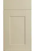 Bella Ivory : Style : Shaker. MDF Vinyl Wrapped Door/Drawer