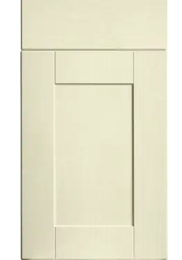 Click Here To Enlarge This Photo Of Bella Oakgrain Cream : Style : Shaker. MDF Vinyl Wrapped Door/Drawer