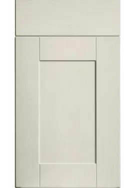 Click Here To Enlarge This Photo Of Bella Oakgrain Mussel : Style : Shaker. MDF Vinyl Wrapped Door/Drawer