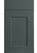 Bella Supermatt Kombu Green : Style : Shaker. MDF Vinyl Wrapped Door/Drawer