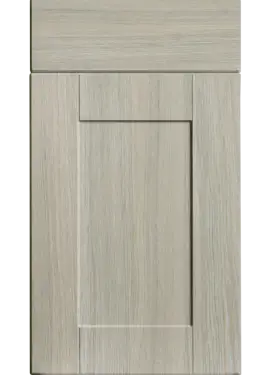 Click Here To Enlarge This Photo Of Bella Urban Oak : Style : Shaker. MDF Vinyl Wrapped Door/Drawer