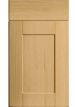 Click Here To Enlarge This Photo Of Bella Lissa Oak : Style : Shaker. MDF Vinyl Wrapped Door/Drawer