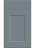 Bella Supermatt Mood Grey : Style : Shaker. MDF Vinyl Wrapped Door/Drawer