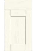 Bella Paintflow Matt White : Style : Shaker. MDF Vinyl Wrapped Door/Drawer