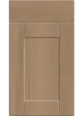 Bella Canella Oak : Style : Shaker. MDF Vinyl Wrapped Door/Drawer