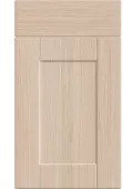 Bella Light Vicenza Oak : Style : Shaker. MDF Vinyl Wrapped Door/Drawer