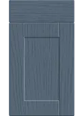 Bella Paintflow Colonial Blue : Style : Shaker. MDF Vinyl Wrapped Door/Drawer