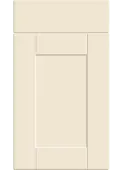 Bella Supermatt Carat Beige : Style : Shaker. MDF Vinyl Wrapped Door/Drawer