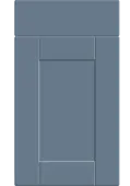 Bella Supermatt Misty Blue : Style : Shaker. MDF Vinyl Wrapped Door/Drawer