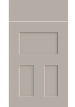 Click Here To Enlarge This Photo Of Bella Supermatt Pebble : Style : Stratford. MDF Vinyl Wrapped Door/Drawer