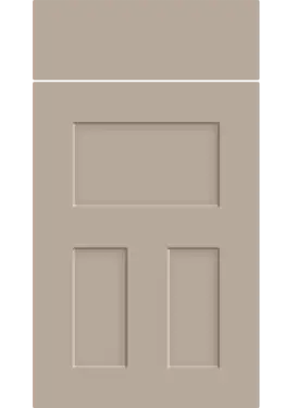 Click Here To Enlarge This Photo Of Bella Supermatt Cashmere : Style : Stratford. MDF Vinyl Wrapped Door/Drawer