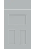 Bella Matt Dove Grey : Style : Stratford. MDF Vinyl Wrapped Door/Drawer