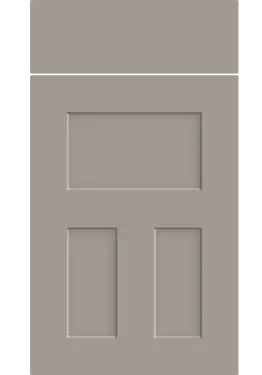 Click Here To Enlarge This Photo Of Bella Matt Stone Grey : Style : Stratford. MDF Vinyl Wrapped Door/Drawer