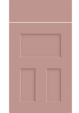 Click Here To Enlarge This Photo Of Bella Supermatt Blush Pink : Style : Stratford. MDF Vinyl Wrapped Door/Drawer