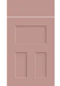 Bella Supermatt Blush Pink : Style : Stratford. MDF Vinyl Wrapped Door/Drawer