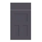 Bella Supermatt Indigo Blue : Style : Stratford. MDF Vinyl Wrapped Door/Drawer