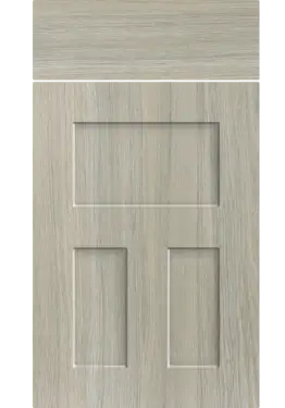 Click Here To Enlarge This Photo Of Bella Urban Oak : Style : Stratford. MDF Vinyl Wrapped Door/Drawer