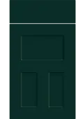 Bella Supermatt Fir Green : Style : Stratford. MDF Vinyl Wrapped Door/Drawer