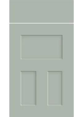 Click Here To Enlarge This Photo Of Bella Matt Pistachio Green : Style : Stratford. MDF Vinyl Wrapped Door/Drawer