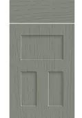 Bella Paintflow Matt Sage Green : Style : Stratford. MDF Vinyl Wrapped Door/Drawer