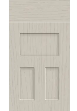 Click Here To Enlarge This Photo Of Bella Paintflow Matt Cashmere rgb : Style : Stratford. MDF Vinyl Wrapped Door/Drawer