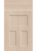 Bella Light Vicenza Oak : Style : Stratford. MDF Vinyl Wrapped Door/Drawer