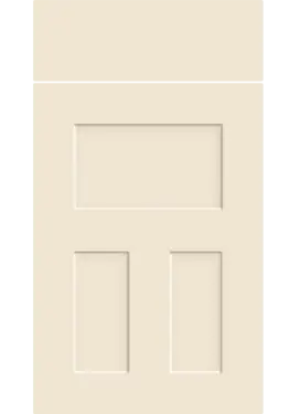 Click Here To Enlarge This Photo Of Bella Supermatt Carat Beige : Style : Stratford. MDF Vinyl Wrapped Door/Drawer