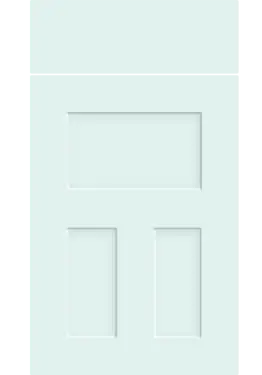 Click Here To Enlarge This Photo Of Bella Supermatt Scandinavian Blue : Style : Stratford. MDF Vinyl Wrapped Door/Drawer