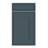 Bella Supermatt Colonial Blue : Style : Tullymore. MDF Vinyl Wrapped Door/Drawer