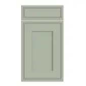 Bella Supermatt Sage Green : Style : Tullymore. MDF Vinyl Wrapped Door/Drawer