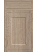 Bella Cremona Oak Cannolo : Style : Tullymore. MDF Vinyl Wrapped Door/Drawer