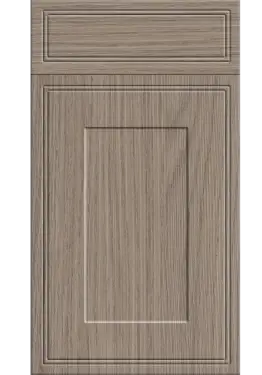 Click Here To Enlarge This Photo Of Bella Grey Vicenza Oak : Style : Tullymore. MDF Vinyl Wrapped Door/Drawer