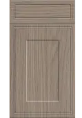 Bella Grey Vicenza Oak : Style : Tullymore. MDF Vinyl Wrapped Door/Drawer