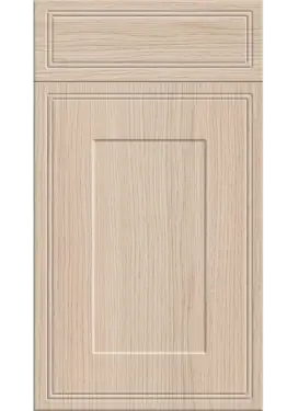 Click Here To Enlarge This Photo Of Bella Light Vicenza Oak : Style : Tullymore. MDF Vinyl Wrapped Door/Drawer
