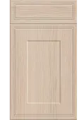 Bella Light Vicenza Oak : Style : Tullymore. MDF Vinyl Wrapped Door/Drawer