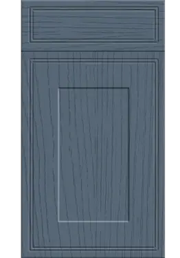 Click Here To Enlarge This Photo Of Bella Paintflow Colonial Blue : Style : Tullymore. MDF Vinyl Wrapped Door/Drawer