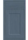 Bella Paintflow Colonial Blue : Style : Tullymore. MDF Vinyl Wrapped Door/Drawer