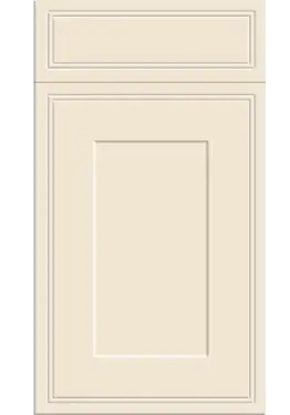 Click Here To Enlarge This Photo Of Bella Supermatt Carat Beige : Style : Tullymore. MDF Vinyl Wrapped Door/Drawer