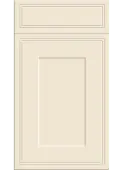 Bella Supermatt Carat Beige : Style : Tullymore. MDF Vinyl Wrapped Door/Drawer