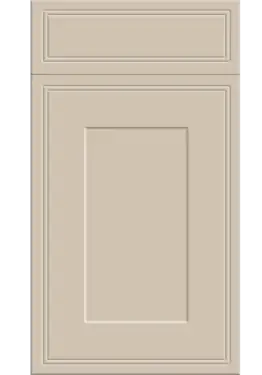 Click Here To Enlarge This Photo Of Bella Supermatt Macademia : Style : Tullymore. MDF Vinyl Wrapped Door/Drawer