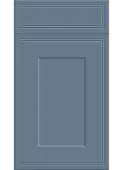 Bella Supermatt Misty Blue : Style : Tullymore. MDF Vinyl Wrapped Door/Drawer